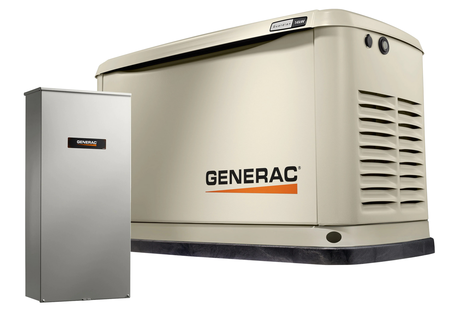 Generac 14kW Guardian LP/NG Wi-Fi Standby Generator w/ 200 amp Automatic Transfer Switch 72259