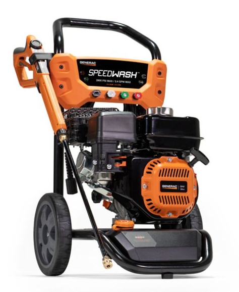 Generac 2900 PSI 2.4 GPM Gas SpeedWash Pressure Washer with Soap Tank