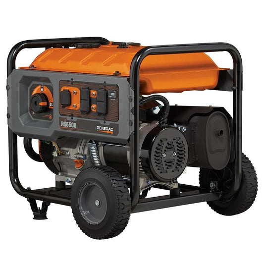 Generac RS5500 5500W/6875W Gas Rapid Start Generator w/ Cord