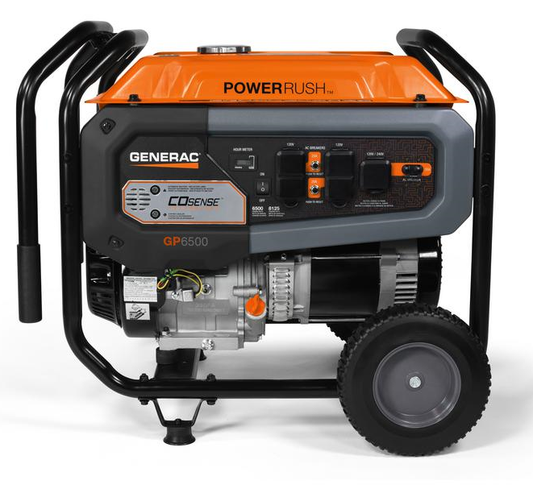 Generac 7670 GP6500 6500W/8125W Gas Generator w/Cord