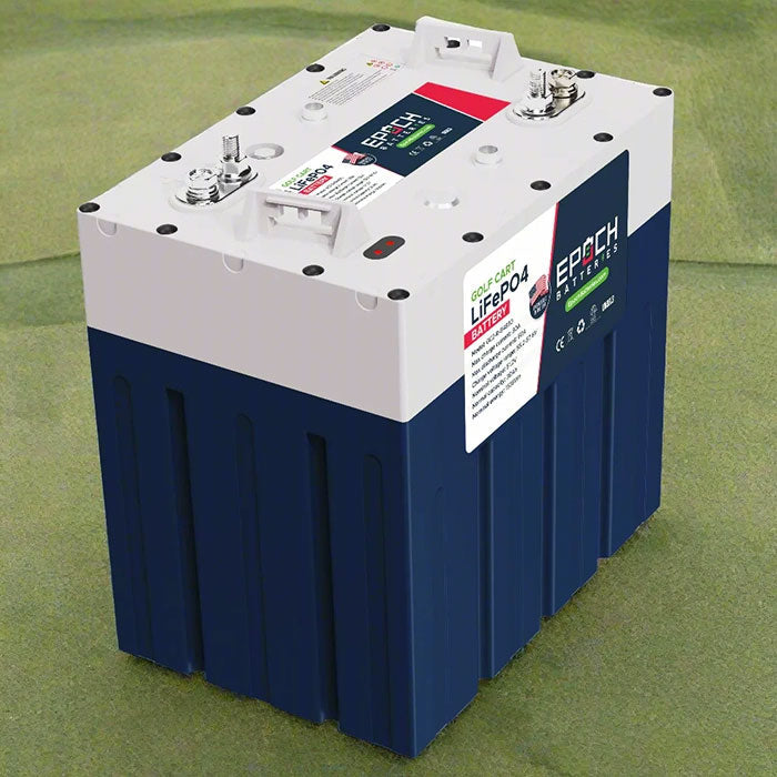 Epoch Batteries 48V 30Ah GC2 Golf Cart LiFePO4 Lithium Battery