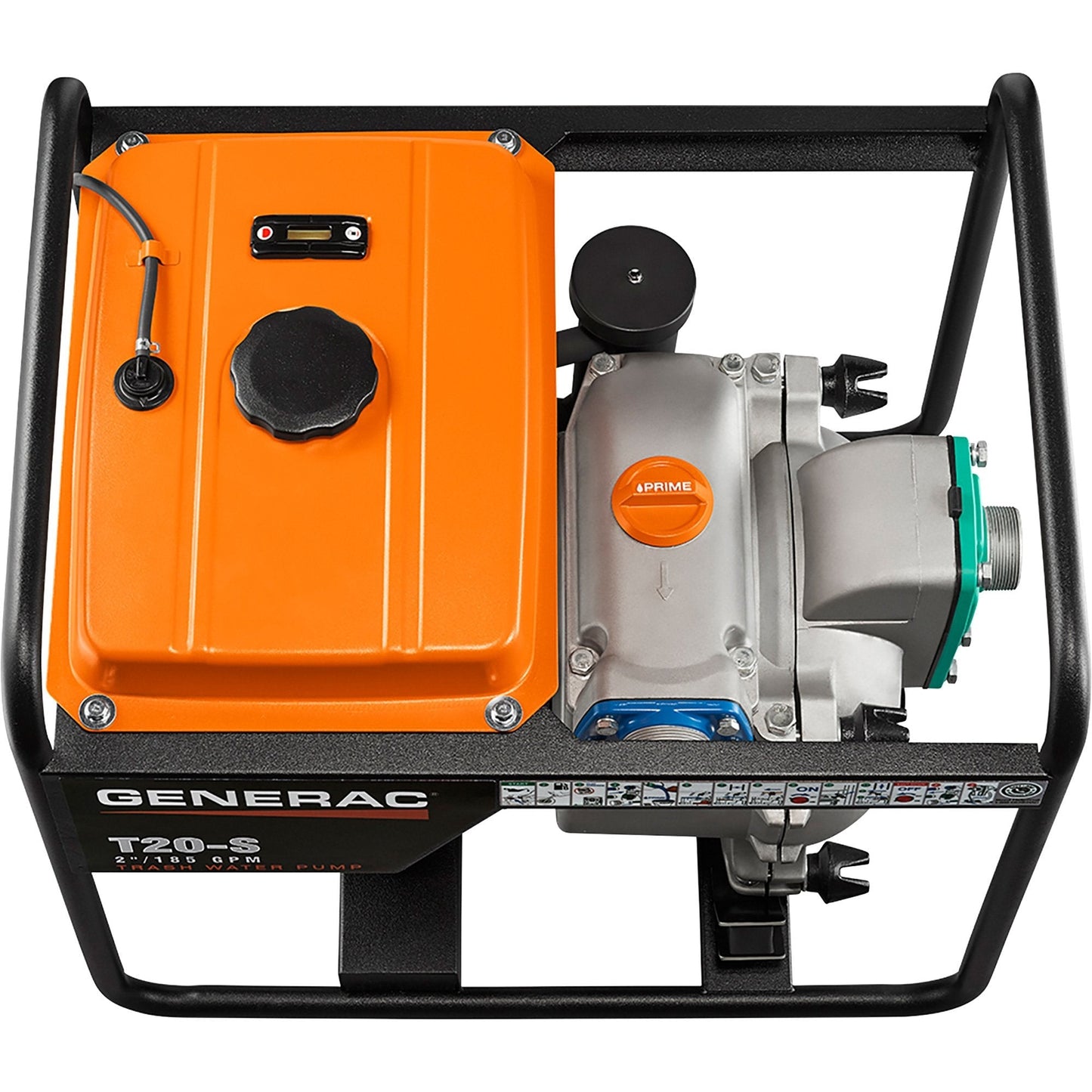 Generac 6920 T20-S 185 GPM 211cc 2" Subaru Engine Trash Pump