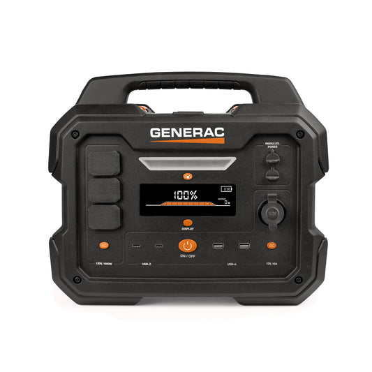Generac GB1000 1600W/ 3200W 1086Wh Portable Power Station