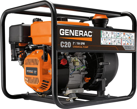 Generac 7126 2" Gas Powered Chemical Water Pump