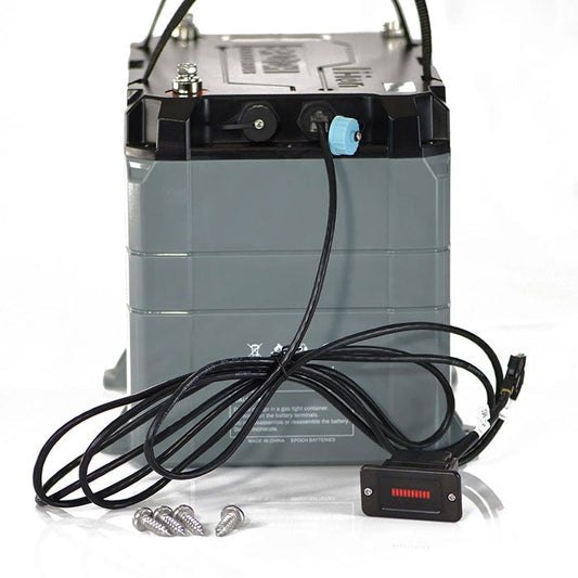 Epoch Batteries 24V 100Ah LiFePO4 Lithium Battery