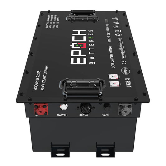 Epoch Batteries 72V 105Ah Lithium LiFePO4 Golf Cart Battery Kit