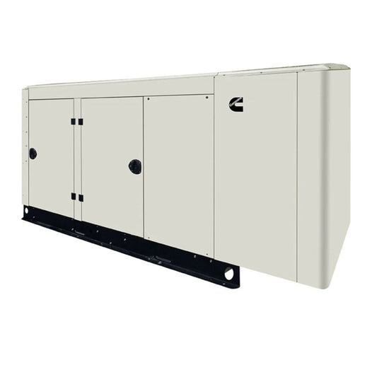Cummins RS100 100kW Standby Power Generator side view