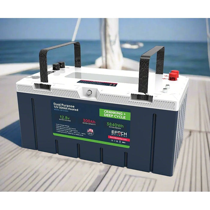 Epoch Batteries 12V 300Ah Pro Series LiFePO4 Lithium Battery