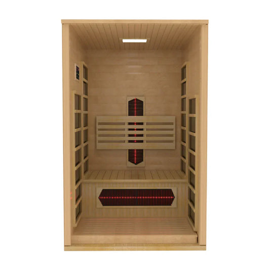 Dynamic Saunas Gracia 1-Person Near Zero EMF Full Spectrum Infrared Sauna