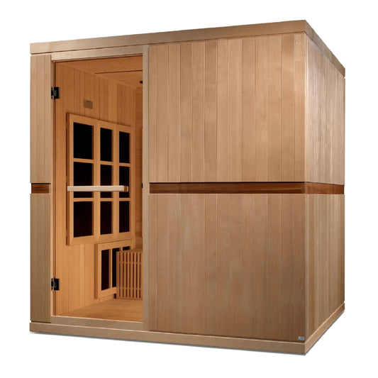 Golden Designs Catalonia 8 Person Infrared Sauna For Yoga