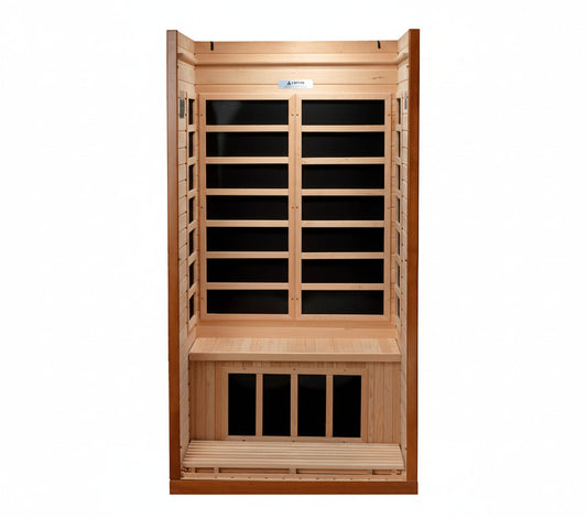 Dynamic Low EMF Far Infrared Sauna DYN-6106-01, Barcelona Edition Inside