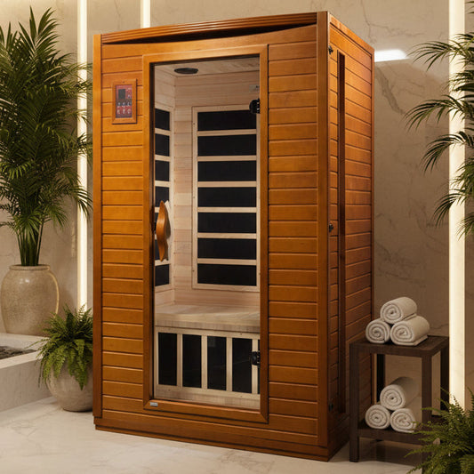 Dynamic Low EMF Far Infrared Sauna DYN-6202-03, Versaille Elite Edition