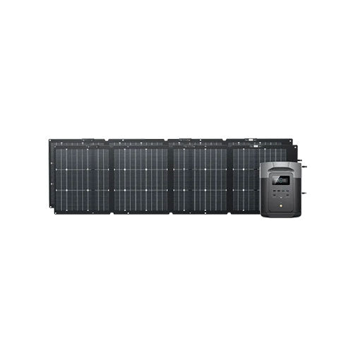 Ecoflow Delta 2 Max with 220W Solar Panel (PV220w)