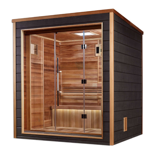 Golden Designs Drammen 3 Person Traditional Sauna 2