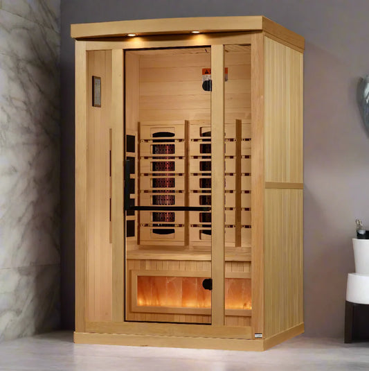 Golden Designs Reserve 1 Person Full Spectrum Infrared Sauna, GDI-8020-03