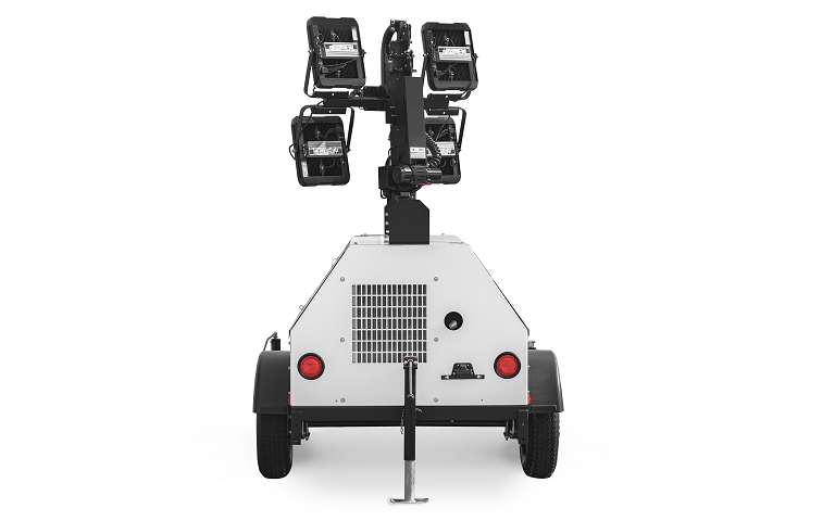 Generac Mobile Light Tower 6kW Diesel Vertical 320W LED with Kubota Engine & Electric Winch MLT4060KVLED-STD4