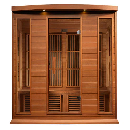 Maxxus Saunas 4-Person Red Cedar Far Infrared Sauna