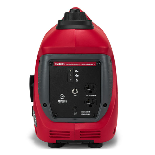 Powermate PM1200i 1000W/1200W Recoil Pull Start Gas Inverter Generator