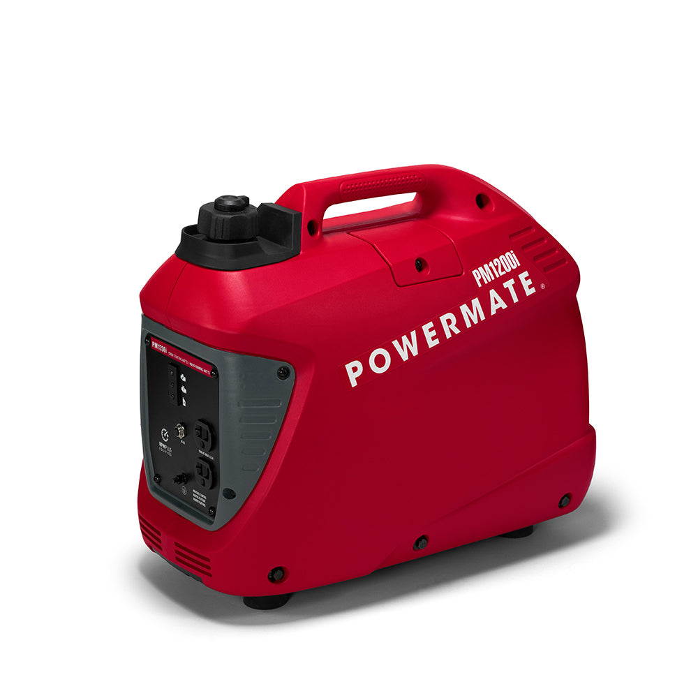 Powermate PM1200i 1000W/1200W Recoil Pull Start Gas Inverter Generator