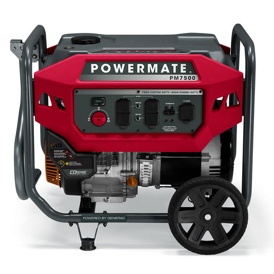 Generac/Powermate PM7500 Generator 6000W/7500W Gas