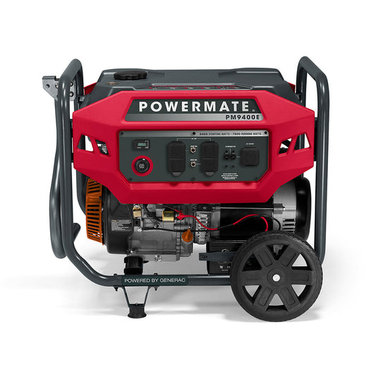 Generac/Powermate PM9400E Generator 7500W/9400W Gas Electric Start