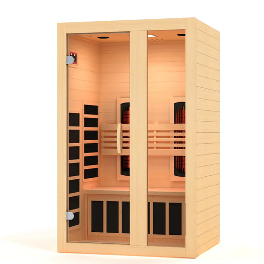 Dynamic Serena 2-Person Full Spectrum Near Zero EMF Infrared Sauna