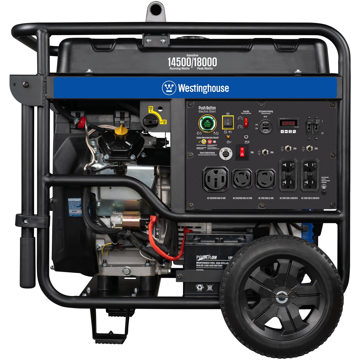 WGen14500c Generator with CO Sensor