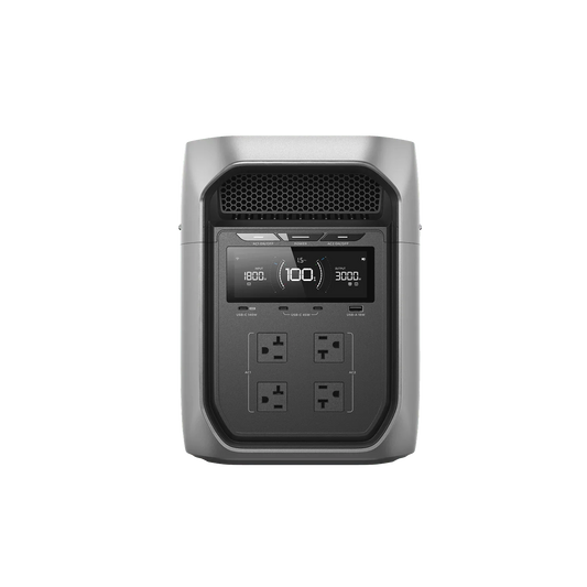 EcoFlow DELTA 3 Max Plus Portable Power Station + 220W solar panel