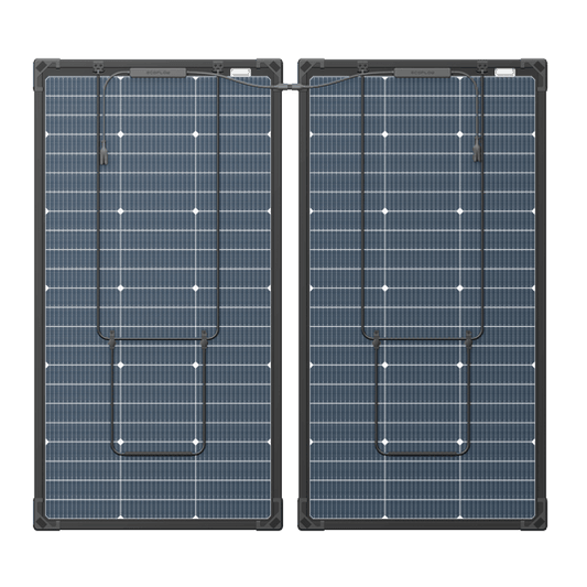 EcoFlow 125W Bifacial Modular Solar Panel*2