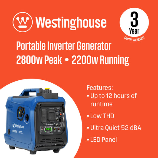 iGen2800c Inverter Generator with CO Sensor