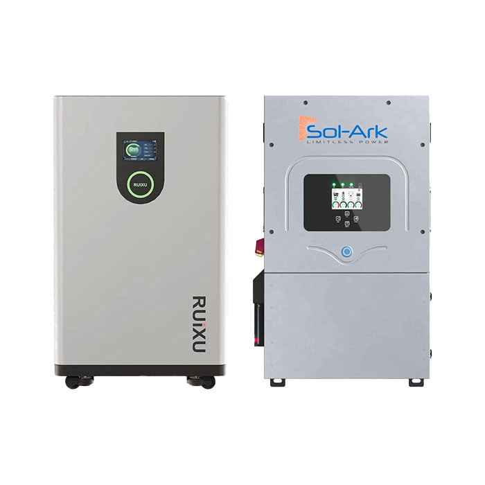 RUiXU Lithi2-16 + Sol Ark 18K-2P Hybrid Inverter Bundle
