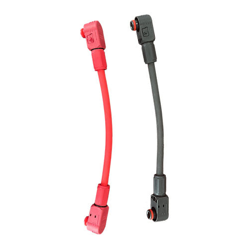 RUiXU 4AWG 250MM Pluggable Battery Pole Connector Both Ends