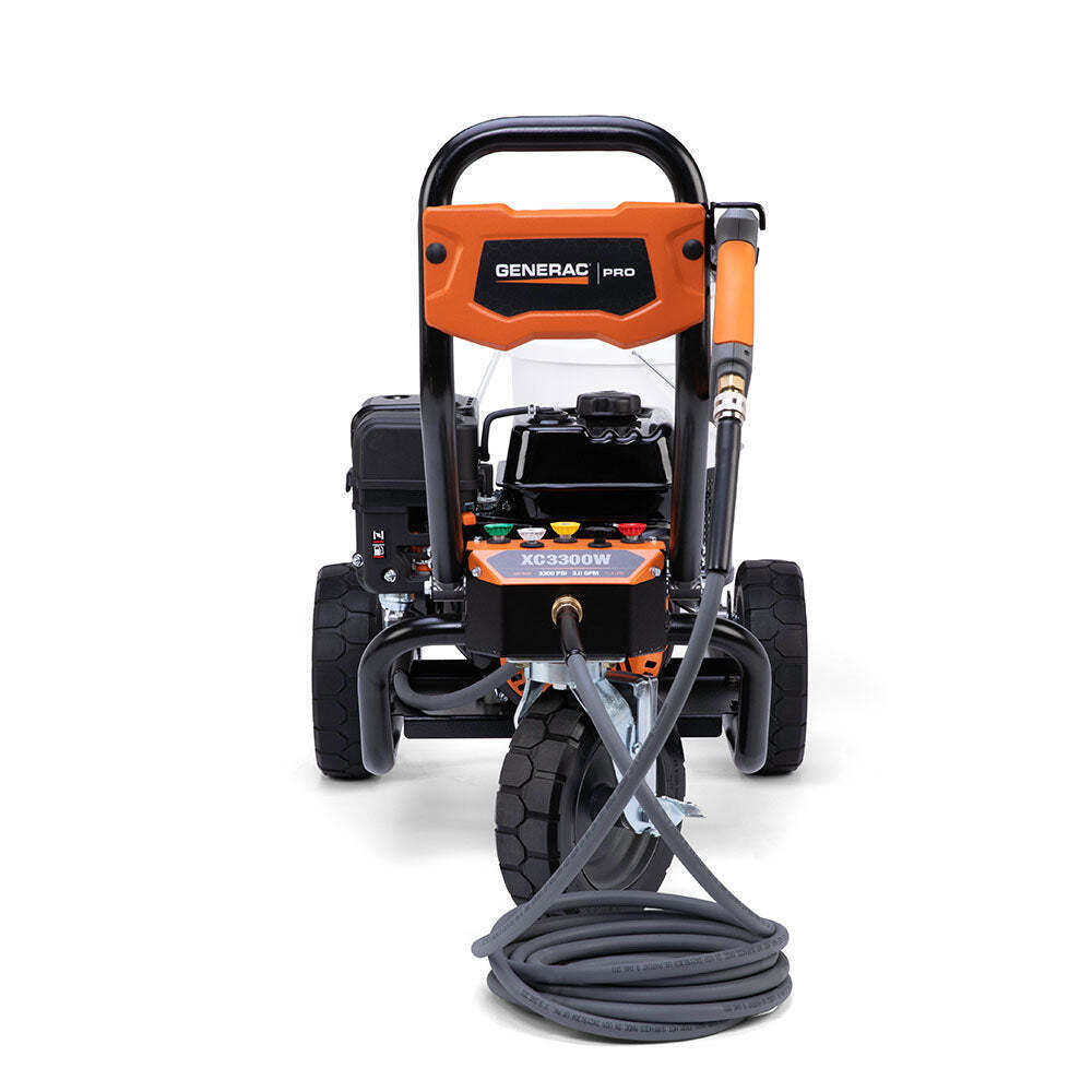 Generac 8870 XC Series 3300 PSI 3 GPM Gas Pressure Washer with G-Force Engine