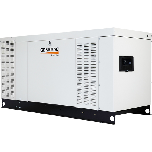 Generac Protector RG06045ANAX 60kW Liquid Cooled 1 Phase 120/240V Standby Generator Scratch and Dent