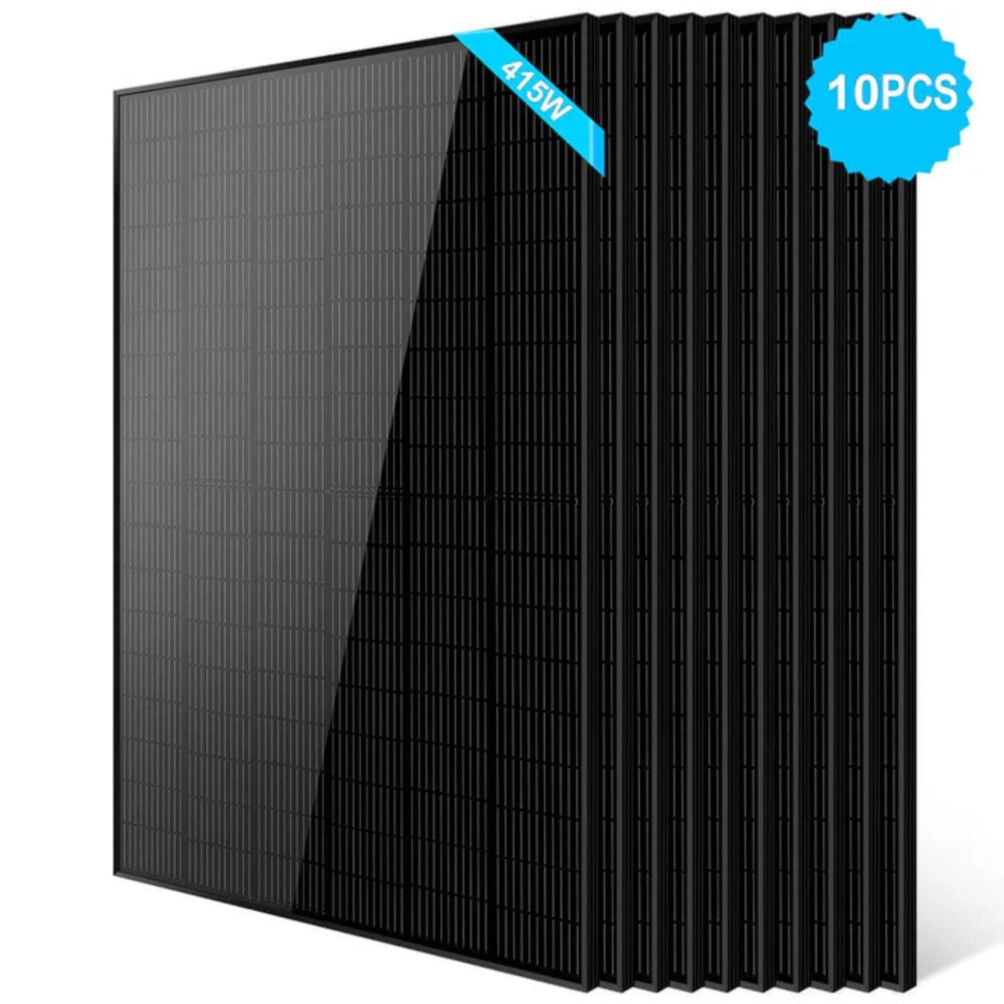 10 pcs SunGold Power 415W Mono Black Solar 