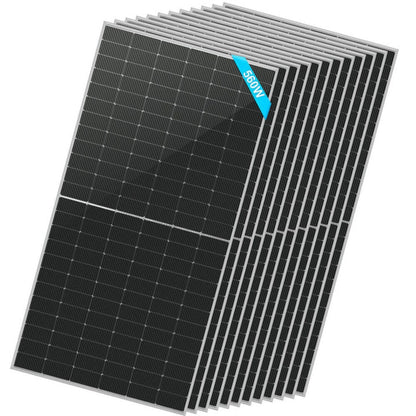 10 pcs SunGold Power 560 Watt Bifacial PERC Solar Panel