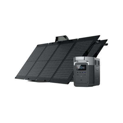 EcoFlow DELTA 2 Portable Power Station + 110W Portable Solar Panel