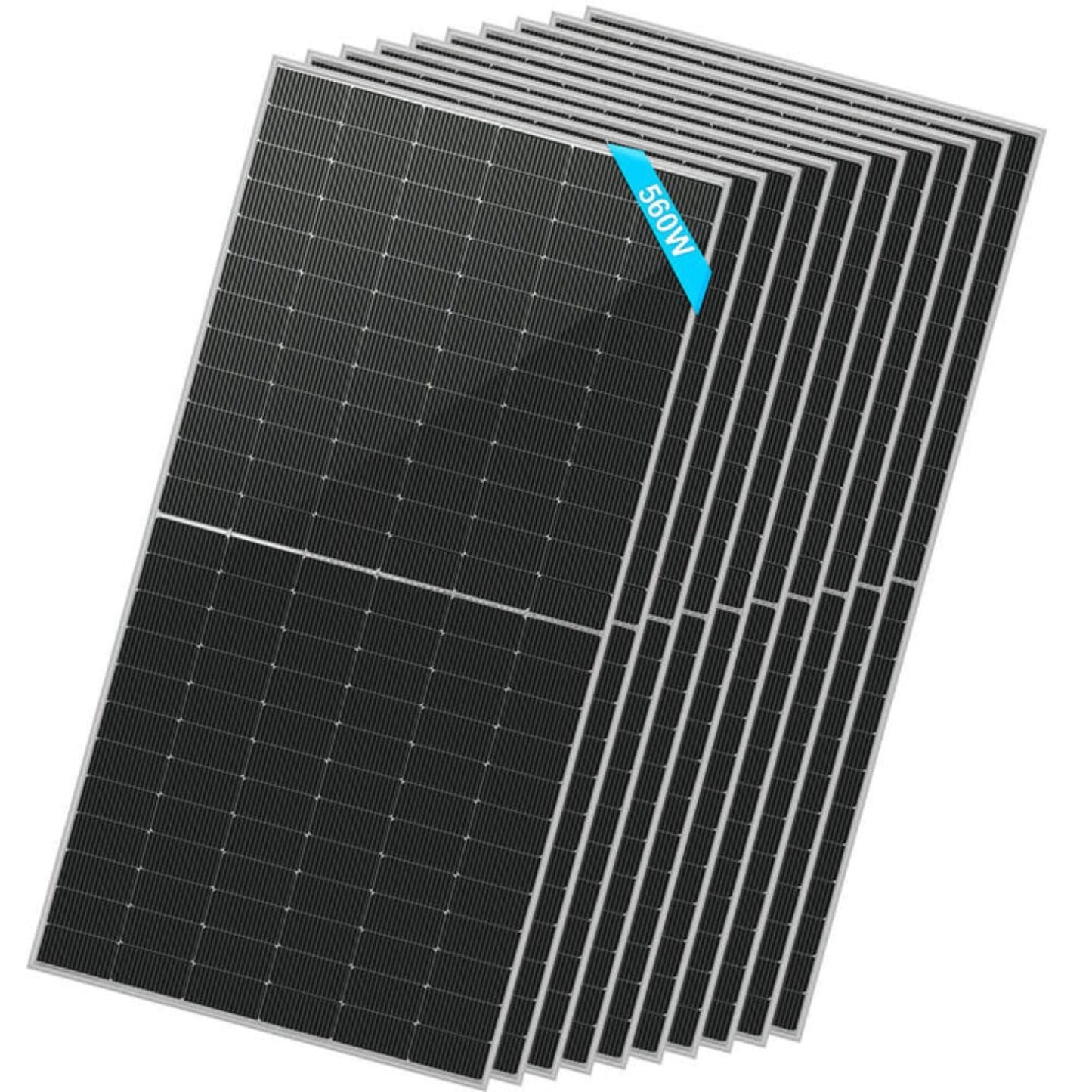 12 pcs SunGold Power 560 Watt Bifacial PERC Solar Panel