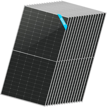 14 pcs SunGold Power 560 Watt Bifacial PERC Solar Panel