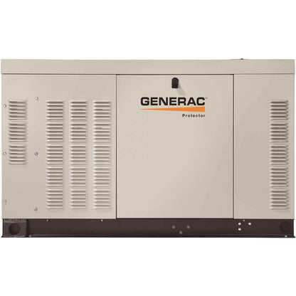 Generac Protector RG06024JNAX 60kW Liquid Cooled 3 Phase 120/240V Standby Generator Natural Gas New