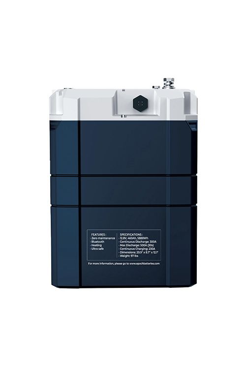Epoch Batteries 12V 460Ah V2 Elite Series LiFePO4 Battery