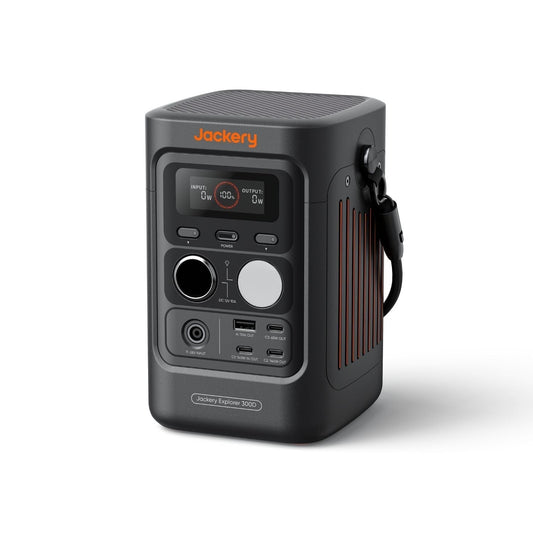 Jackery Explorer 300D Portable Power Station | 288Wh | 300W | 100W Solar Input