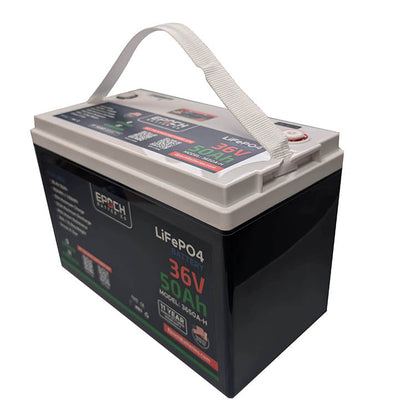Epoch Batteries 36V 50Ah Essential Series LiFePO4 Battery