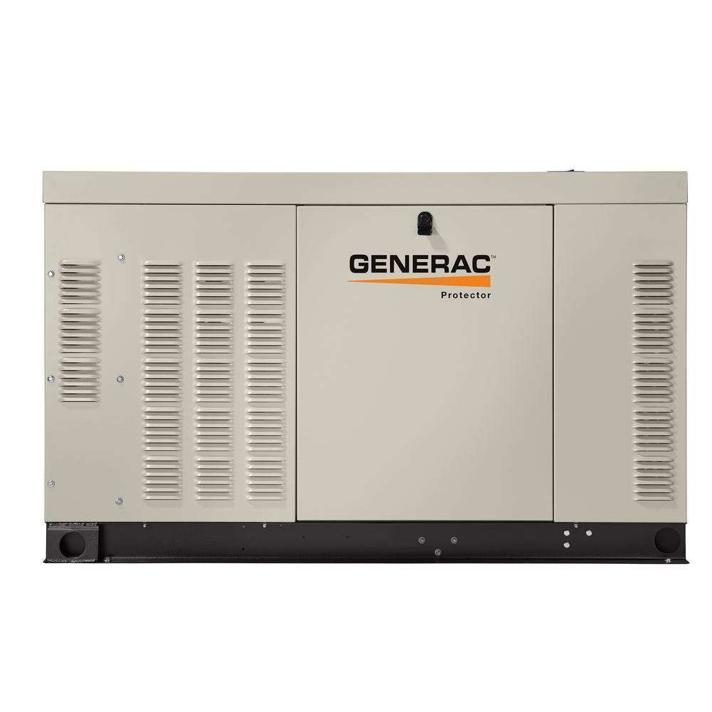 Generac Protector 45kW RG04524ANAX Liquid Cooled 1 Phase 120/240V LP/NG Standby Generator Scratch and Dent
