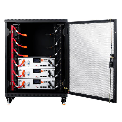 3 Rich Solar ALPHA 5 Battery with free Server rack