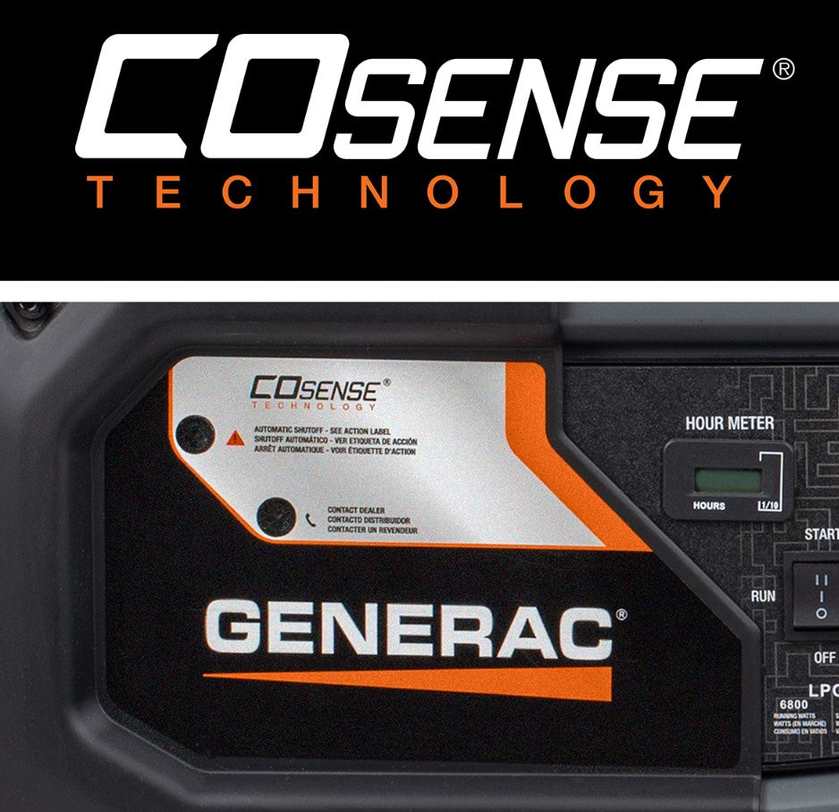 Generac GP7500EDF 7500W/9400W Dual Fuel Generator Electric Start New