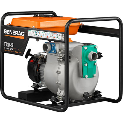 Generac 6920 T20-S 185 GPM 211cc  2" Subaru Engine Trash Pump New