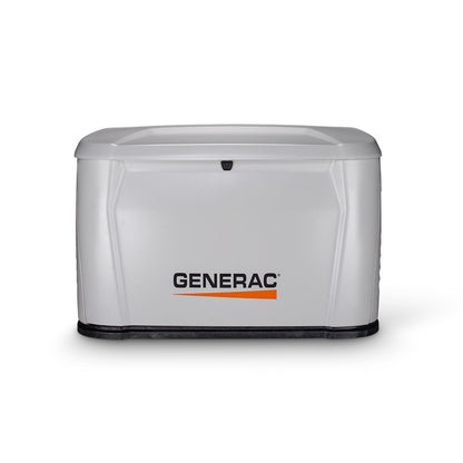 Generac 7328 26kW Standby Generator Propane Natural Gas Air-Cooled 1 Phase 240V w/ 200A Automatic Transfer Switch New