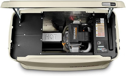 Generac 70432 Guardian 22kW Standby Generator WiFi w/ 200 Amp Automatic Transfer Switch New