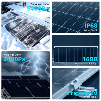 SunGold Power 560 Watt Bifacial PERC Solar Panels | 32 Panels
